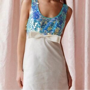 NWT Urban Outfitters Kimichi Blue Dress Size XSMALL